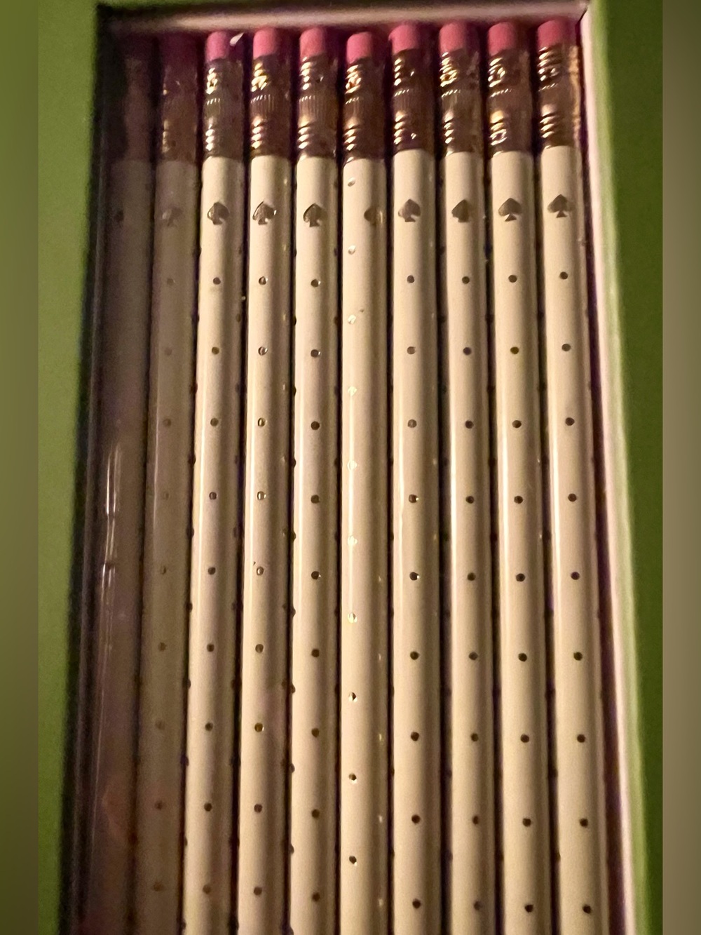 kate spade neutral photo album & Kate spade NWTs pencil set - Picture 8 of 10
